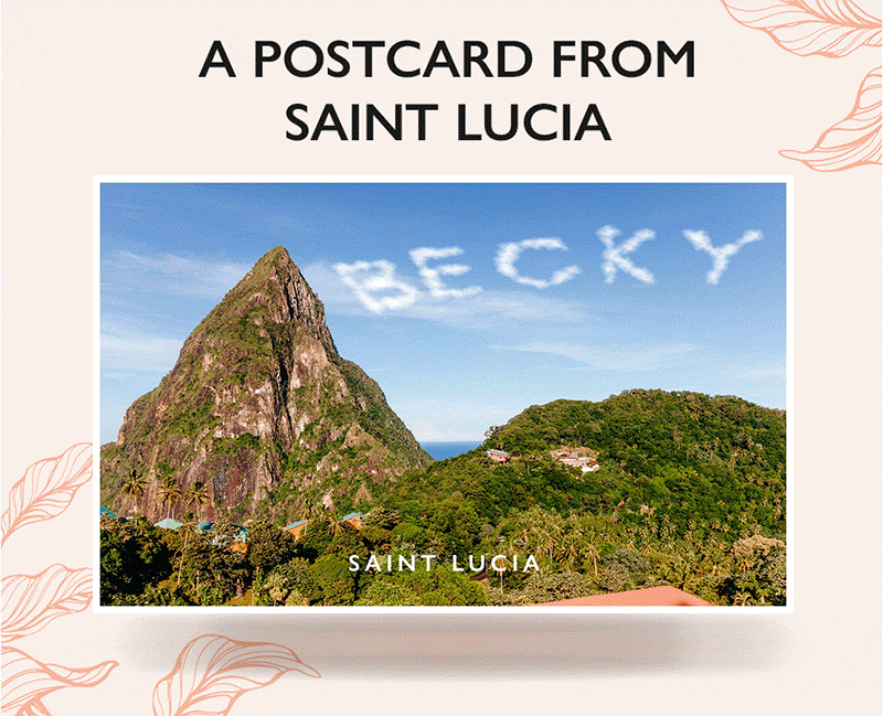 Hotel Chocolat Personalised Email - Animated GIF